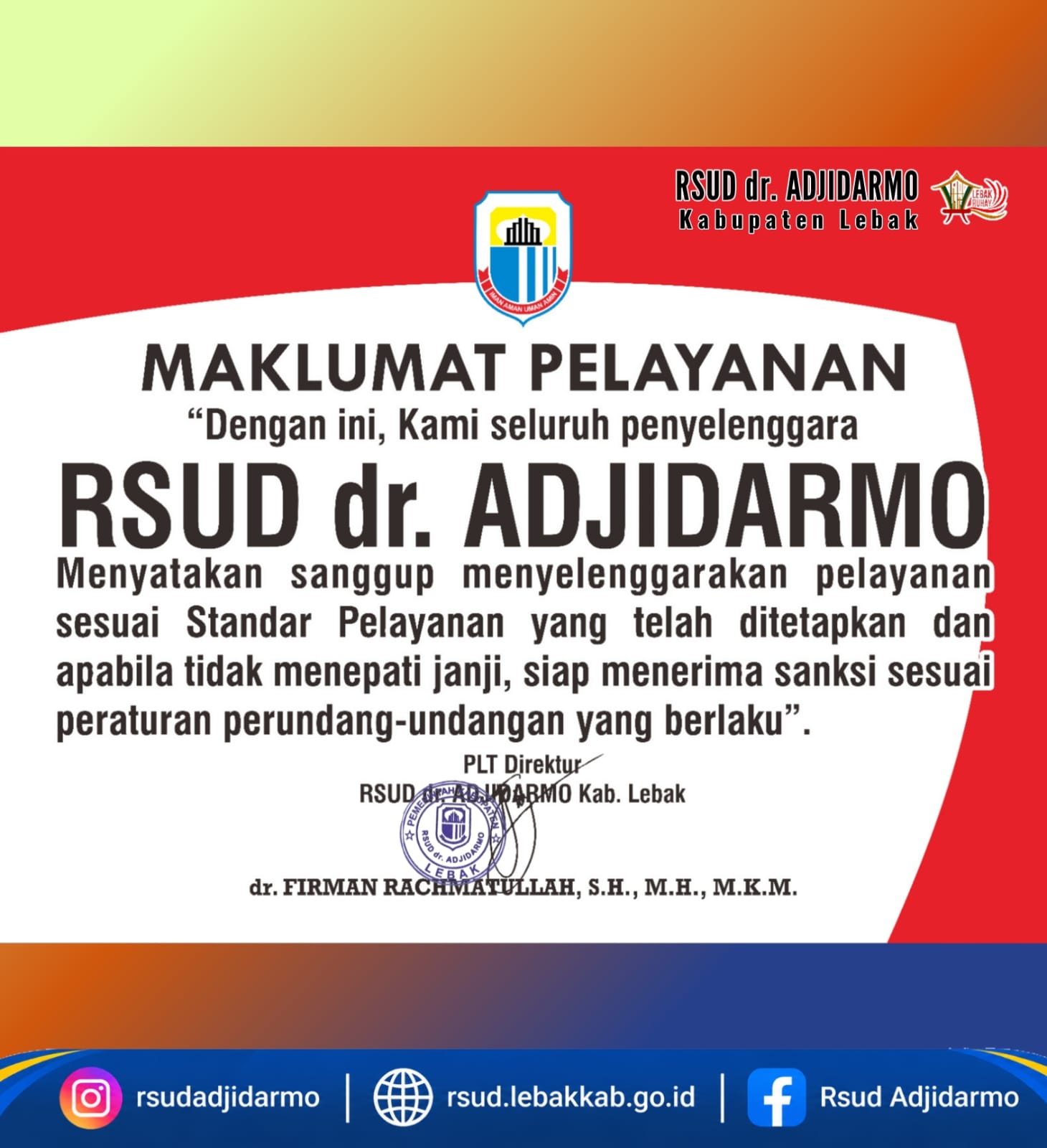 Maklumat Pelayanan